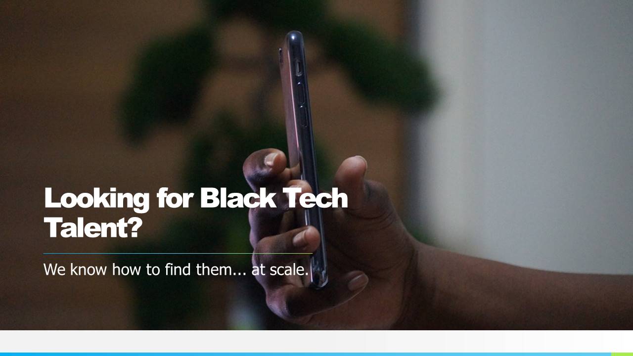 Diversity Technical Recruiting, DEI Executive Search Black Tech Jobs